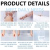 BringLucky 100Pcs Disposable Arm Sleeves Covers Durable Plastic Disposable Sleeves