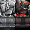 Leather Seat Covers for Volkswagen Passat/Jetta/Taos/Tiguan/Touareg,Car Seat Covers Full Set,Waterproof