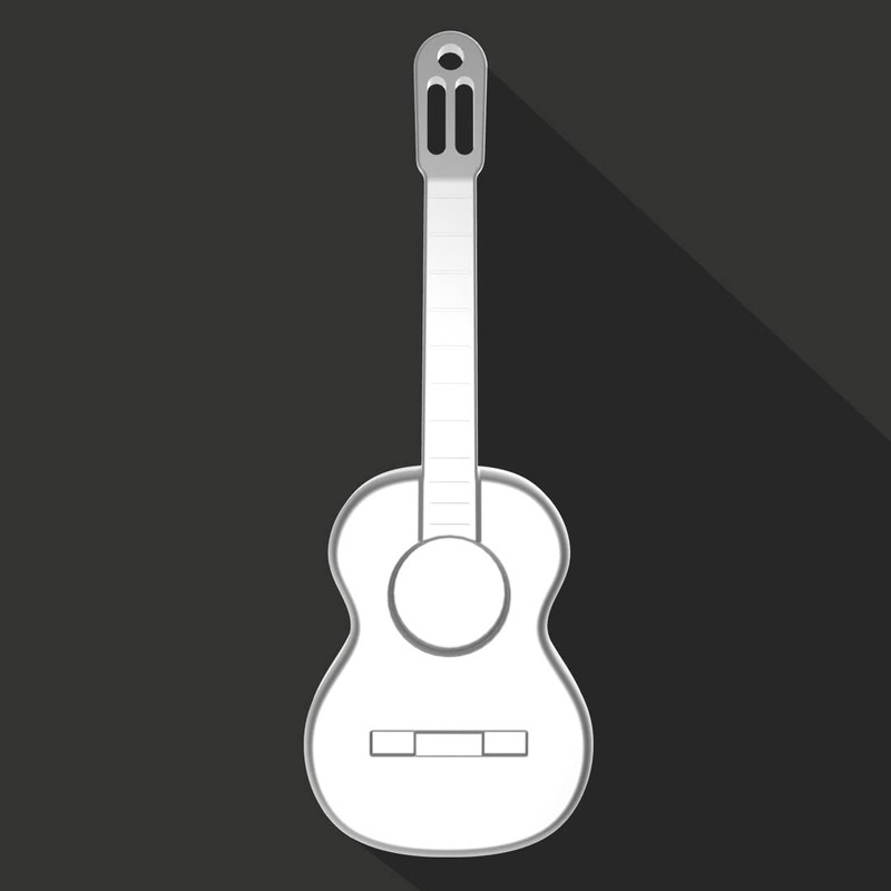 Meta[l]morphose Metal Keyring, silver