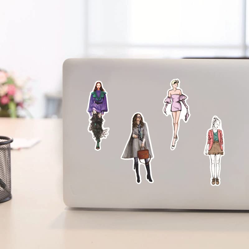 Collage Stickers for Girls, 100 Pieces, Material, Person, Stickers, Stylish,
