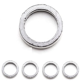 Area1 5 x Scooter Exhaust Manifold Gasket (30 x 23 x 4) for 50 cc 4-Stroke. Compatible with GY6 ATU Explorer AGM Baotian Rex RS Nova Motors Yiying Benzhou Znen Guoben Wangye Qinqui Huatian Benero