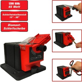 Universal Sharpening Station, Multifunctional Sharpener Professional Knife & Chisel & HSS Drill Electric Multitask Sharpening Machine