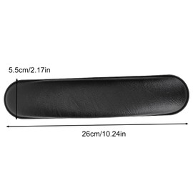 2Pcs Padded Armrests, 10inch Universal Arm Pads Replacement Leather Armrest Cushion Pad Wheelchair Accessories, Armrest Covers Wheelchairs for Home Rest Desk Swivel
