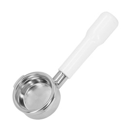 58mm Portafilter Bottomless Portafilter 2 Ears Stainless Steel Detachable Coffee Machine Accessory for Breville 9 Series White