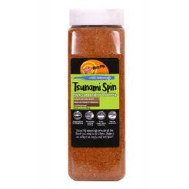 Dizzy Pig Tsunami Spin Asian Fusion Seasoning Rub (Quart Shaker) - Seasons Around 120lbs of Food - Hand Made in the USA - MSG Free, Gluten Free