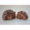 Set of Two Twig Hedgehog Christmas Decorations by Gisela Graham