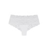 Wolbar WB413 Women's Shorts Hipsters Lace Normal Waist, White