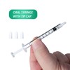 1ml Syringe for Liquid, Oral, Scientific Labs, Measurement, Dispensing, with