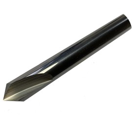 CNC QUALITÄT Solid Carbide Deburring End Mill Diameter 1 to 12 mm - Carbide Chamfer Cutter 90° HRC55 (Diameter 12 mm)