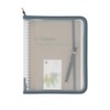 Delphonics A5 Memo Round Case with Rollbahn Pocket (Blue Gray)
