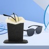 Operitacx 2 Pieces Plush Lined Glasses Holder Glasses Stand Case