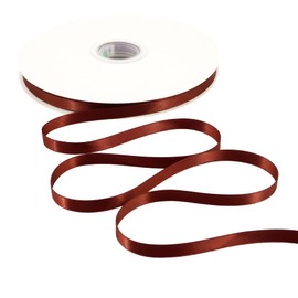 BAORJCT - Cinta de satén de color sólido de 3/8 pulgadas x 100 yardas, rollo de doble cara para envolver regalos, manualidades, decoración de boda, tarjeta de invitación de boda, decoración de fiesta