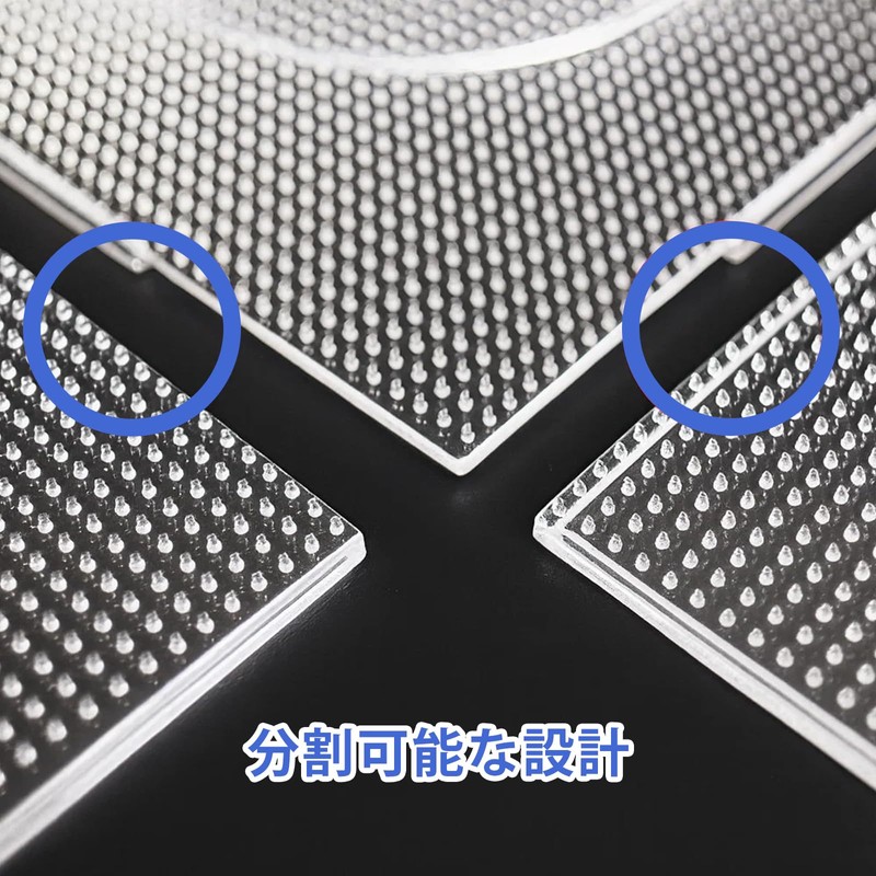 [ZTFT] Iron Beads Plate, Set of 4, 5.5 x 5.5