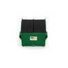 First Gear White and Green Waste Management Refuse Bin