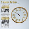 SHINEOFI 18pcs Clock Numerals Kit, DIY Digital Clock Numbers, Arabic