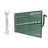 Canvas Wrench Set Bag, Wrench Tool Roll Up Pouch, Multi