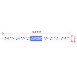 ESSENTIAL- Printed Toilet Seat Band 16-1/2" Wide X 1-1/2" Deepuse In Hotels And Motels (Case Of 1000）