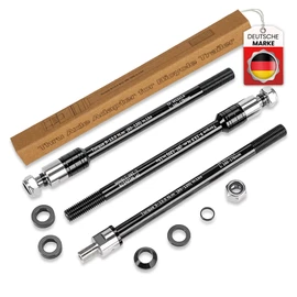 Liebdorf® Thru Axle Bicycle Trailer - M12 Adapter for All Lengths - Bicycle Trailer Coupling - Bicycle Thru Axle Adapter (M12 x 1.75)
