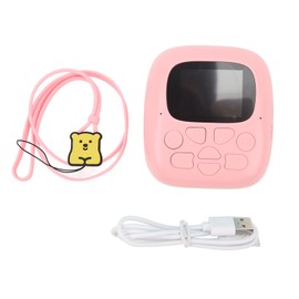 24MP Kids Digital Print Camera 2.0 Inch Screen Multi Zoom Thermal Instant Print Camera for Kids Pink