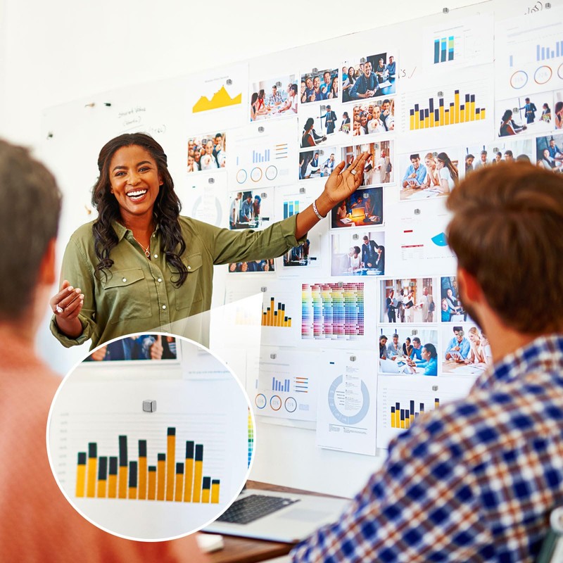 60 Pack Strong Neodymium Magnets - Small Square Magnets for