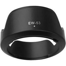 HUIPUXIANG EOS M50 Lens Hoo for Canon EF-M 15-45mm f/3.5-6.3 is STM on M200 M50 M6 Mark ii,EOS R10 RF-S 18-45mm F4.5-6.3 is STM, EW-53 Digital Tulip Flower 49mm Lens Hood