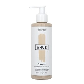 dpHUE Gloss+, Rubio Claro - 6.5 Oz - Color y Acondicionador Semipermanente para El Cabello - Dura Hasta Ocho Lavados - Sin Parabenos, Sls y Sles Sin Sulfatos - Vegano, Certificado Leaping Bunny