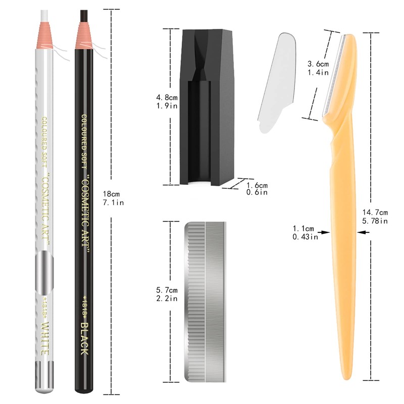 Waterproof Eyebrow Pencils Eyebrow Pencil Set for Marking, Filling and