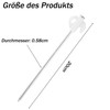 Pack of 10 Camping Pegs, 20 cm Fluorescent Tent Pegs,