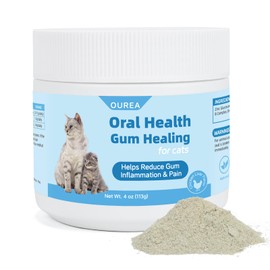 Oral Health for Cats, Cat Gingivitis Treatment, Reduce Gum Inflammation, Redness & Pain, Combats Gum Disease, Natural Plant-Based Active Formula, Cat Oral Care, Gums Health Treatment, 4 oz (113g)