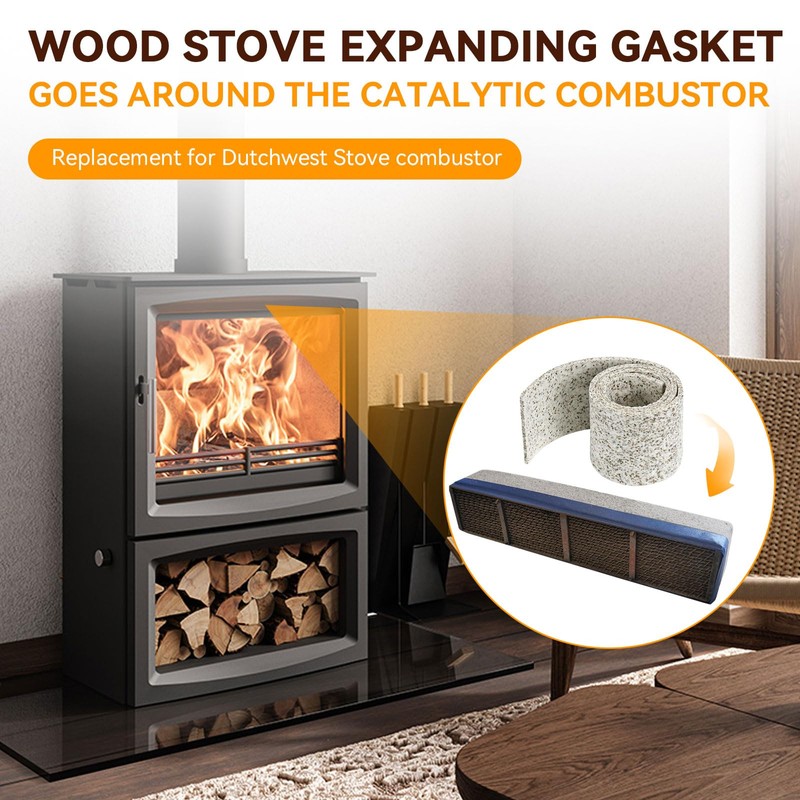 Dairrr Fuuu Interam Gasket for Dutchwest Stove Catalytic Combustor for