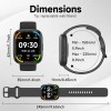 Reloj Inteligente 1.83 Alexa Bluetooth Llamada Smartwatch Idw26 Con Correa