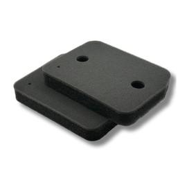 MHS FILTERS, 9164761, Plinth Filter Replacement for Miele T1 Dryer, Heat Pump Tumble Dryer Filter, 2 Pack, Foam Filter Replacement for Tumble Dryers, Easy Installation