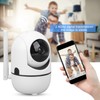 Security Camera Plastic Metal WiFi 720P HD 360 Degree Household