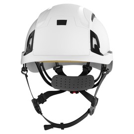 JSP EVO ALTA Baseworker Industrial Safety Helmet Wheel Ratchet Vented - White (ARB170-000-100)