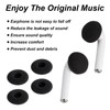 LLMSIX 100PCS Foam Earphone Earbud, Soft Earphone Ear Buds Tips
