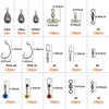 Fishing Accessories Tackle Kit Box - 215Pcs Sinker Weights, Crossline