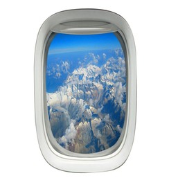 Airplane View Window Decal Peel and Stick Aviation Wall Art Airplane Stickers VWAQ-PW25