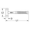 KS Tools 140.5273 850g Dead Blow Mallet