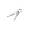 Portable Screwdriver Keychain, Multi-Function Set Keychain Including Flat Head Screwdriver