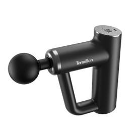 TERRAILLON - Fitness Massager Multi-Zone Muscle Massage Gun, 6 Massage Speeds 1800-3200 rpm, Relief and Relaxation of Muscles, Muscle Recovery, 4 Attachments, USB-C