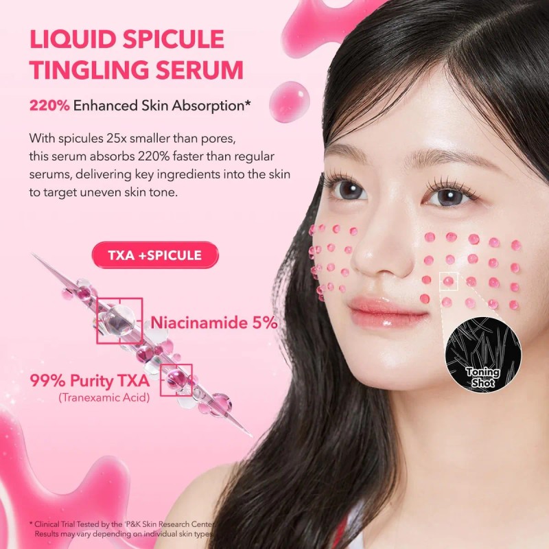 Trio Facial Serum Toner Lechoso Mascarilla Aprilskin Txa 99%