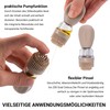 Fino Casa 2er Set, 2in1 Ölflasche mit Pinsel, Ölspender, Ölsprüher
