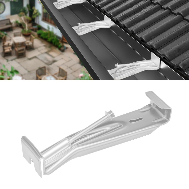 5 Inch Heavy-Duty Gutter Hangers, Rain Gutter Hangers with a