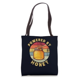 Powered By Honey Funny Beekeeper Natural Energy Boost Tote Bag