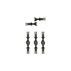 Hornby R7398 Buckeye Magnetic Coupling Pack - Spare Parts and Train Accessories for Hornby OO Gauge Model Railway Sets, Coupling and Modelling Tools - Magentic Couplings (Pack of 16), Scale 1:76