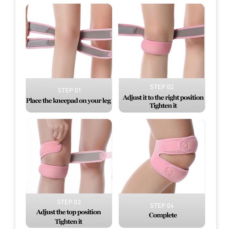 Knee Brace for Women,Breathable Adjustable Knee Sleeve - Sports Accessory