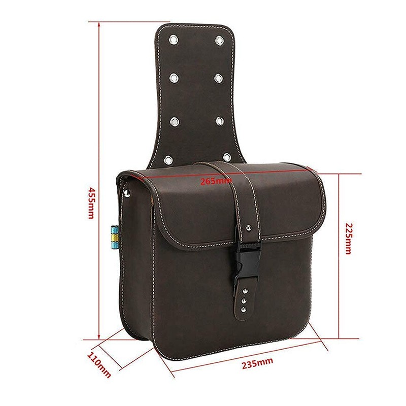 ZSADZS Motorcycle Side Bags, Waterproof, 2 Pieces, Tool Bag, Road