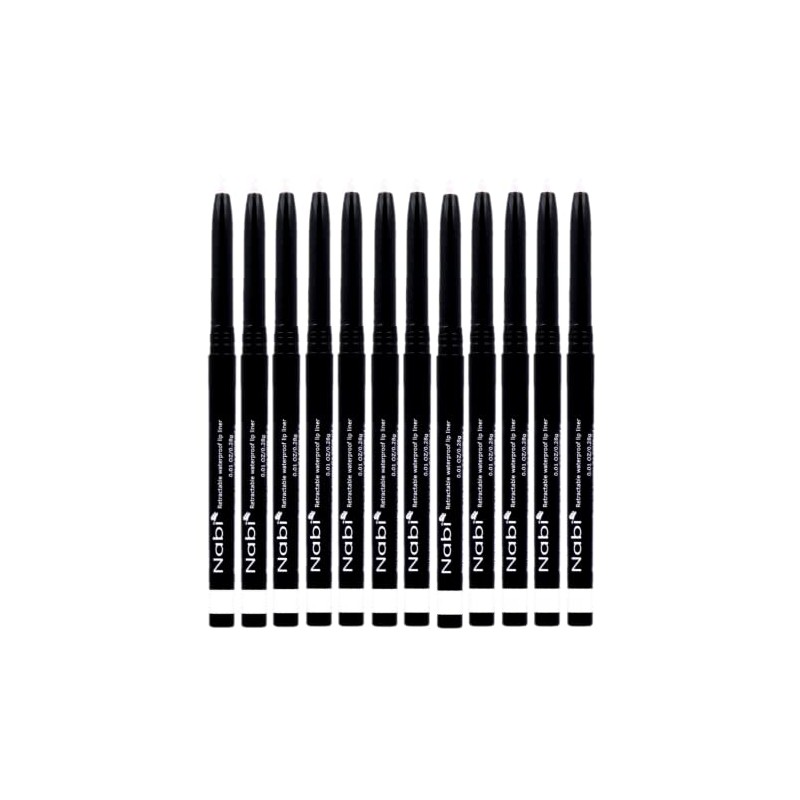 Beauty Spot (12pcs) Nabi Retractable Waterproof Eyeliner Pencil - Long