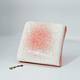 MHM Squishy Series Strawberry Milk Toast  Stress Relieving Toy with Sticky, Moist, Soft and Slow Bouncing Foods:_Strawberry Milk  toast