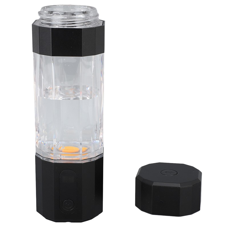 Hydrogen Water Bottle with Colorful Lights Platinum Titanium Electrode 2